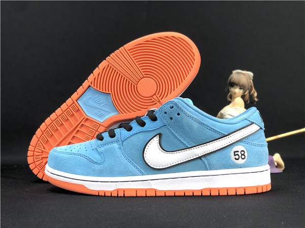 Men's Dunk Low SB Blue Shoes 034